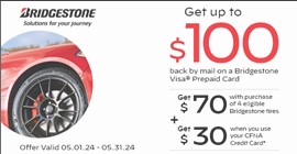 Bridgestone Rebate - Kennedy Tire & Auto Service